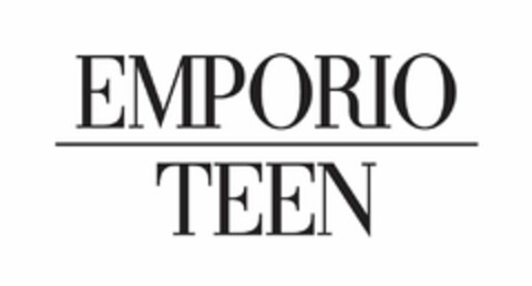 EMPORIO TEEN Logo (EUIPO, 06.07.2016)