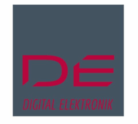 DE DIGITAL ELEKTRONIK Logo (EUIPO, 05/11/2017)