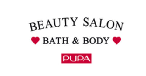 PUPA BEAUTY SALON BATH & BODY Logo (EUIPO, 29.06.2017)