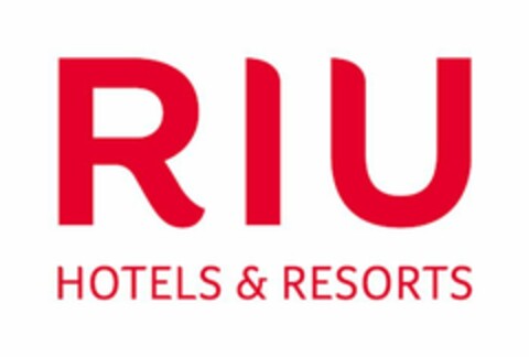 RIU HOTELS & RESORTS Logo (EUIPO, 12.01.2018)