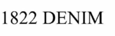 1822 DENIM Logo (EUIPO, 03.04.2018)