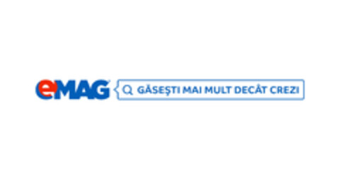 eMAG GĂSEȘTI MAI MULT DECÂT CREZI Logo (EUIPO, 12.06.2018)