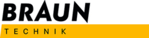 BRAUN TECHNIK Logo (EUIPO, 29.06.2018)