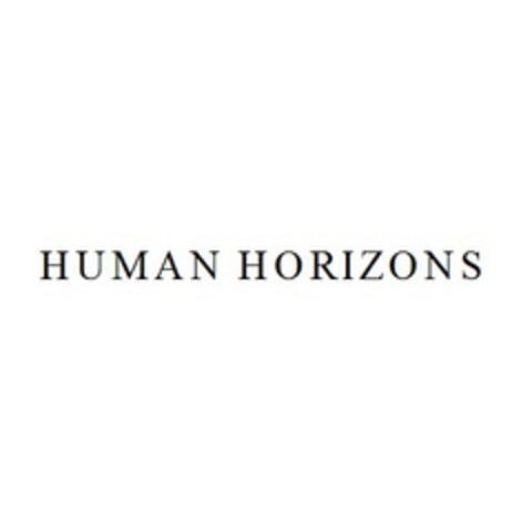 HUMAN HORIZONS Logo (EUIPO, 09/26/2018)