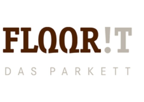 FLOOR!T DAS PARKETT Logo (EUIPO, 18.07.2019)