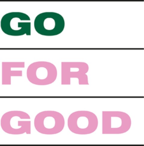 GO FOR GOOD Logo (EUIPO, 10/30/2019)