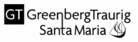 GT Greenberg Traurig Santa Maria Logo (EUIPO, 11/21/2019)