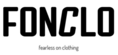 FONCLO FEARLESS ON CLOTHING Logo (EUIPO, 15.10.2021)