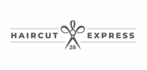 HAIRCUT 28 EXPRESS Logo (EUIPO, 12/20/2022)