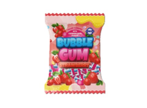 BUBBLE GUM STRAWBERRY Logo (EUIPO, 21.11.2024)