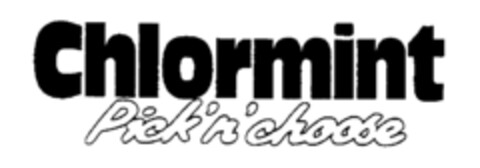 Chlormint Pick'n'choose Logo (EUIPO, 04/01/1996)