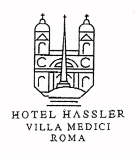 HOTEL HASSLER VILLA MEDICI ROMA Logo (EUIPO, 05/29/1996)