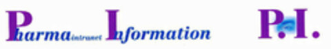 Pharmaintranet Information P.I. Logo (EUIPO, 15.03.1999)