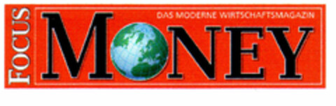 FOCUS MONEY DAS MODERNE WIRTSCHAFTSMAGAZIN Logo (EUIPO, 12.04.2000)