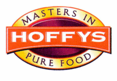 HOFFYS MASTERS IN PURE FOOD Logo (EUIPO, 24.07.2000)