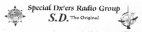 Special Dx'ers Radio Group S.D. The Original Logo (EUIPO, 15.12.2000)