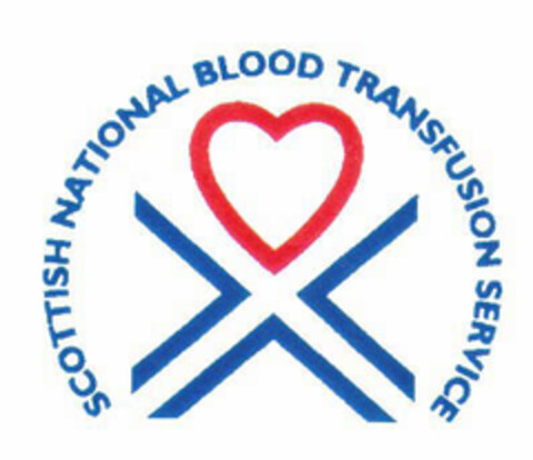 SCOTTISH NATIONAL BLOOD TRANSFUSION SERVICE Logo (EUIPO, 24.01.2001)