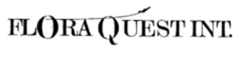 FLORA QUEST INT. Logo (EUIPO, 24.12.2001)