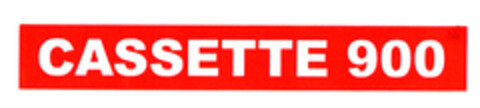 CASETTE 900 Logo (EUIPO, 12/20/2002)