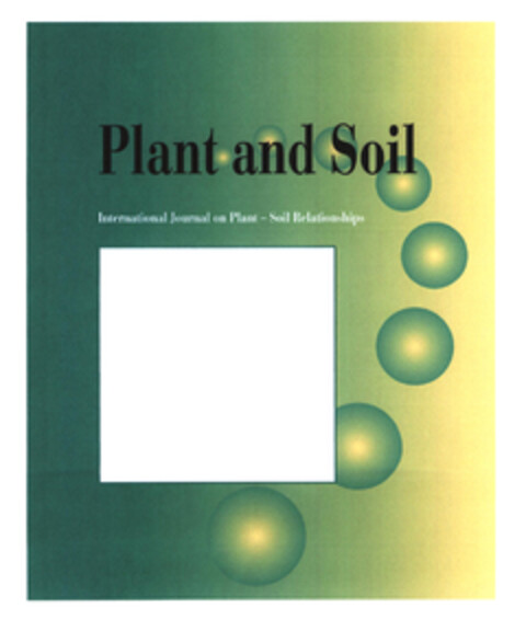 Plant and Soil International Journal on Plant - Soil Relationships Logo (EUIPO, 10.02.2003)