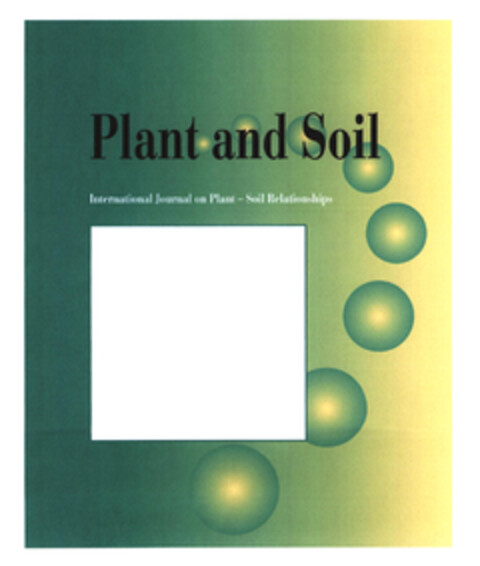 Plant and Soil International Journal on Plant - Soil Relationships Logo (EUIPO, 02/10/2003)