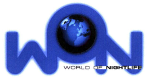 WON WORLD OF NIGHTLIFE Logo (EUIPO, 05.04.2004)