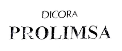 DICORA PROLIMSA Logo (EUIPO, 04/29/2004)