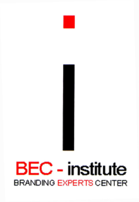 i BEC - institute BRANDING EXPERTS CENTER Logo (EUIPO, 17.06.2004)