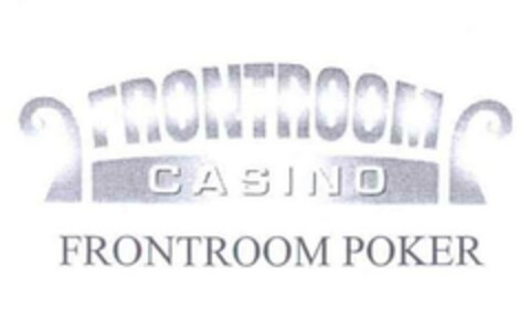 FRONTROOM CASINO FRONTROOM POKER Logo (EUIPO, 14.12.2005)