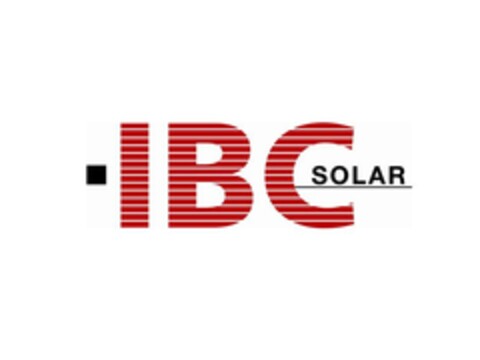 IBC SOLAR Logo (EUIPO, 07.02.2006)