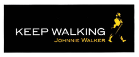 KEEP WALKING JOHNNIE WALKER Logo (EUIPO, 03.04.2006)