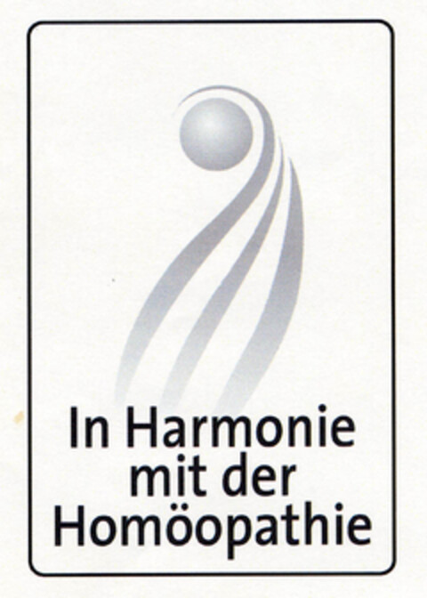 In Harmonie mit der Homöopathie Logo (EUIPO, 17.08.2009)