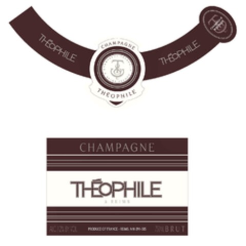 CHAMPAGNE THEOPHILE Logo (EUIPO, 10.09.2010)