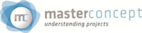 MC MASTERCONCEPT UNDERSTANDING PROJECTS Logo (EUIPO, 03.09.2012)