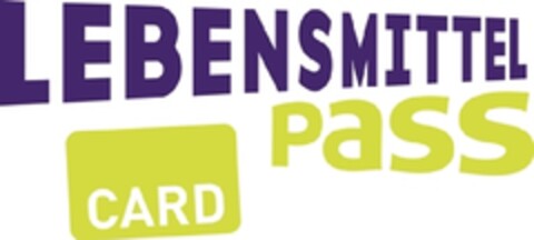 Lebensmittel Pass Card Logo (EUIPO, 05/16/2013)