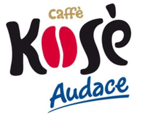 CAFFE' KOSE' AUDACE Logo (EUIPO, 04/01/2014)