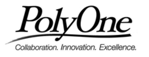 POLYONE COLLABORATION. INNOVATION. EXCELLENCE. Logo (EUIPO, 12.08.2014)