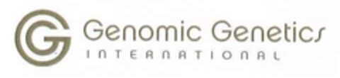 GENOMIC GENETICS INTERNATIONAL Logo (EUIPO, 26.11.2014)