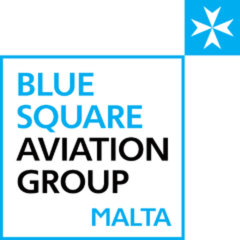 BLUE SQUARE AVIATION GROUP MALTA Logo (EUIPO, 01/23/2015)