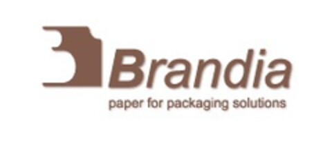 BRANDIA PAPER FOR PACKAGING SOLUTIONS Logo (EUIPO, 05/22/2015)