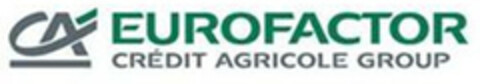 CA EUROFACTOR CRÉDIT AGRICOLE GROUP Logo (EUIPO, 05/26/2015)