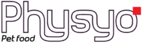 PHYSYO PET FOOD Logo (EUIPO, 07/29/2015)