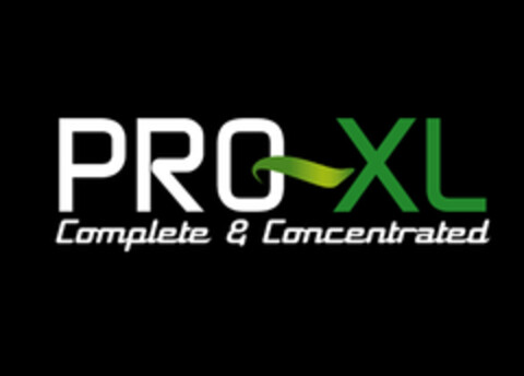 PRO-XL COMPLETE & CONCENTRATED Logo (EUIPO, 08.09.2015)