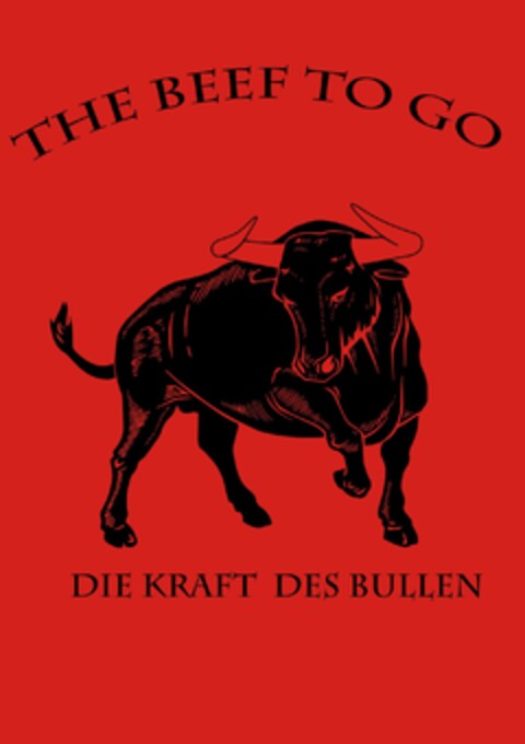 THE BEEF TO GO DIE KRAFT DES BULLEN Logo (EUIPO, 26.04.2016)