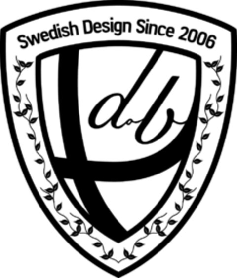 d.b Swedish Design Since 2006 Logo (EUIPO, 26.10.2016)