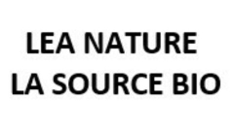 LEA NATURE LA SOURCE BIO Logo (EUIPO, 31.01.2019)