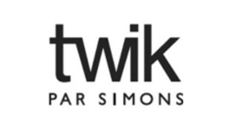 twik PAR SIMONS Logo (EUIPO, 10.04.2019)