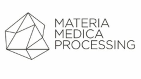 MATERIA MEDICA PROCESSING Logo (EUIPO, 07.02.2020)