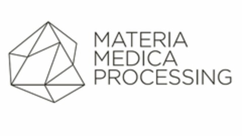 MATERIA MEDICA PROCESSING Logo (EUIPO, 02/07/2020)