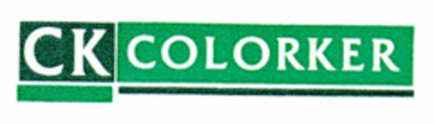 CK COLORKER Logo (EUIPO, 04/01/1996)